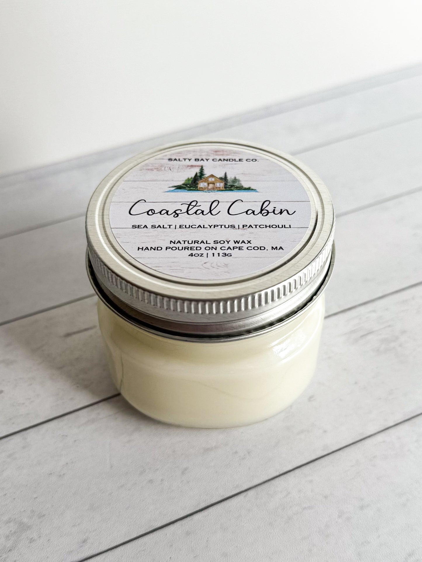 Coastal Cabin 4oz Soy Candle