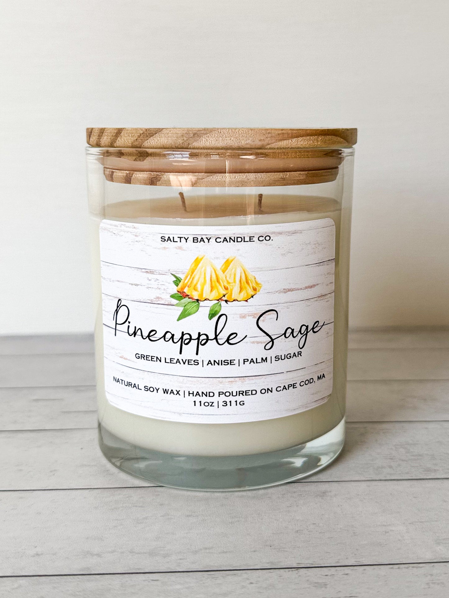 Pineapple Sage 11oz Soy Candle