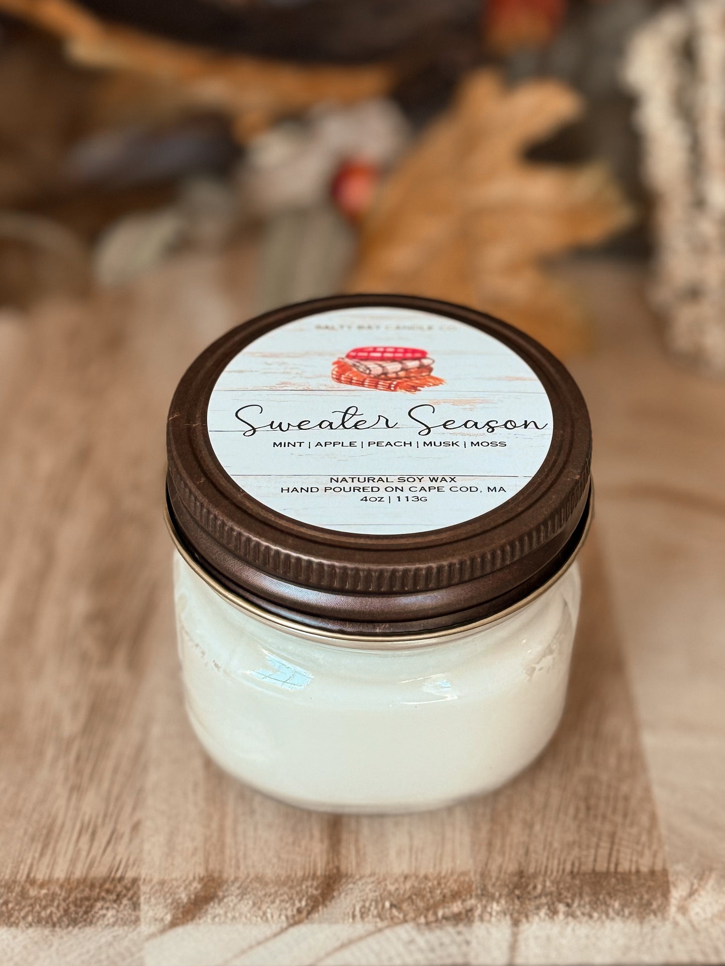 Sweater Season 4oz Soy Candle