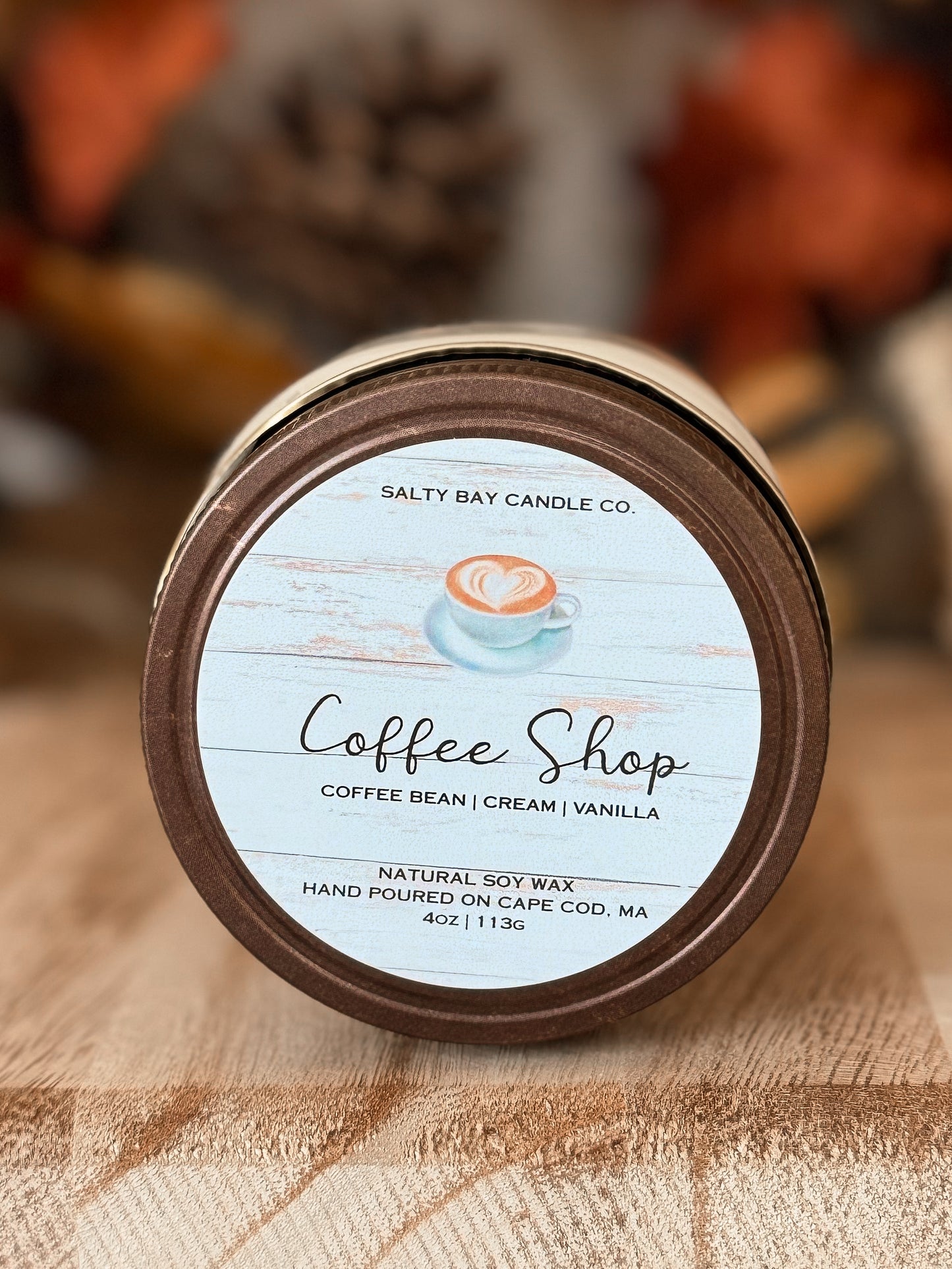 Coffee Shop 4oz Soy Candle