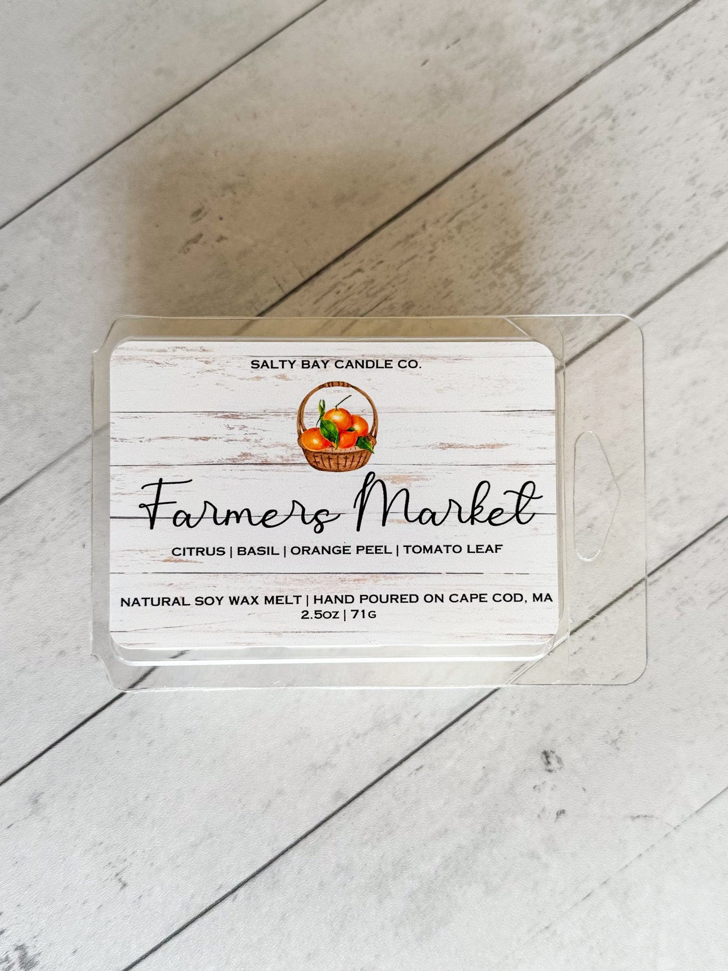 Farmers Market Soy Wax Melt