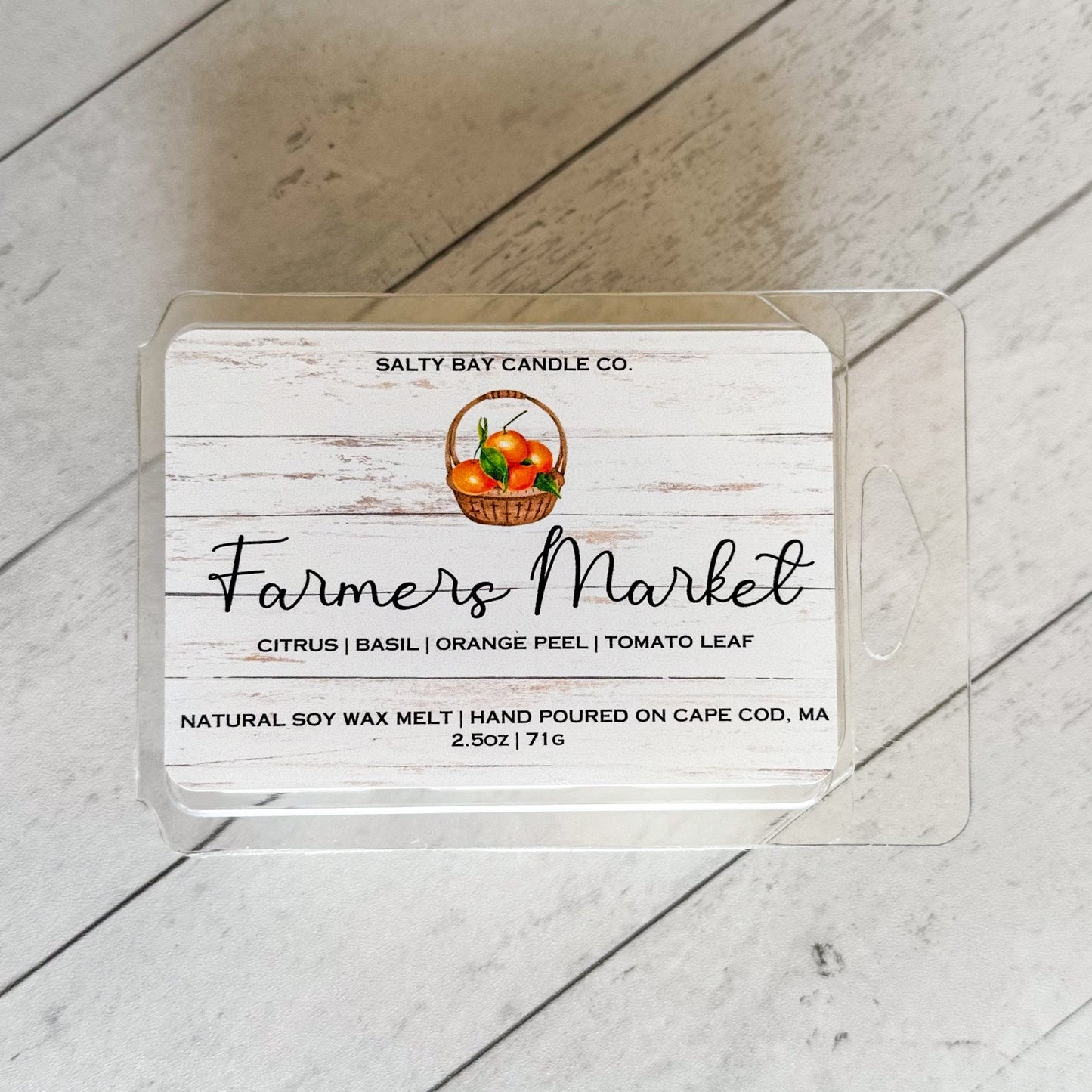 Farmers Market Soy Wax Melt