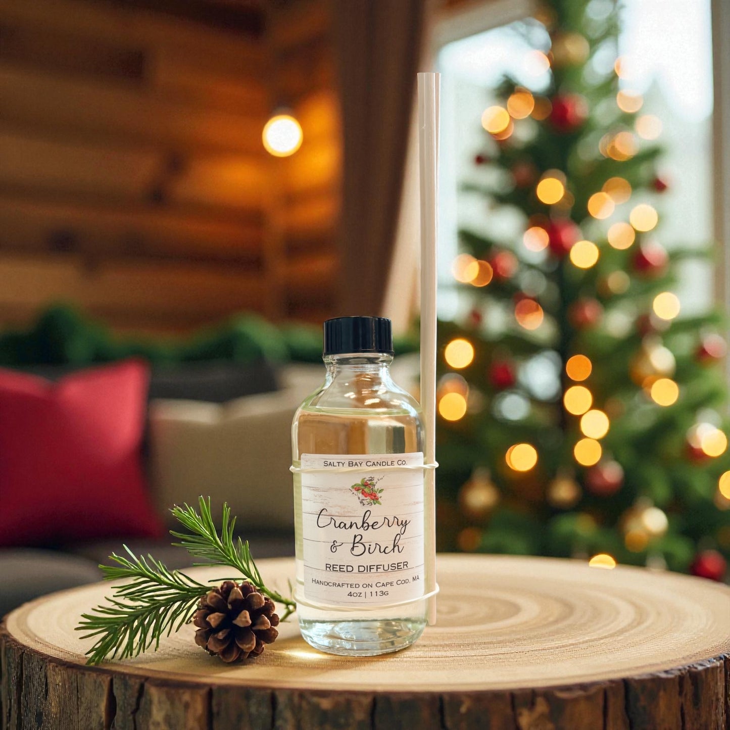 Cranberry & Birch 4oz Reed Diffuser
