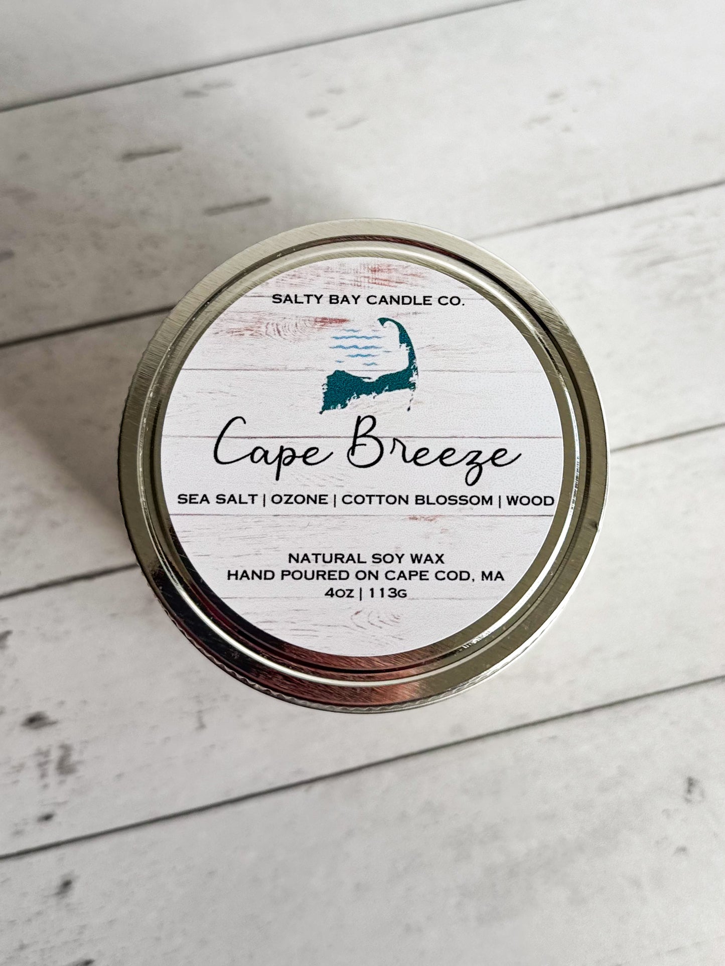 Cape Breeze 4oz Soy Candle