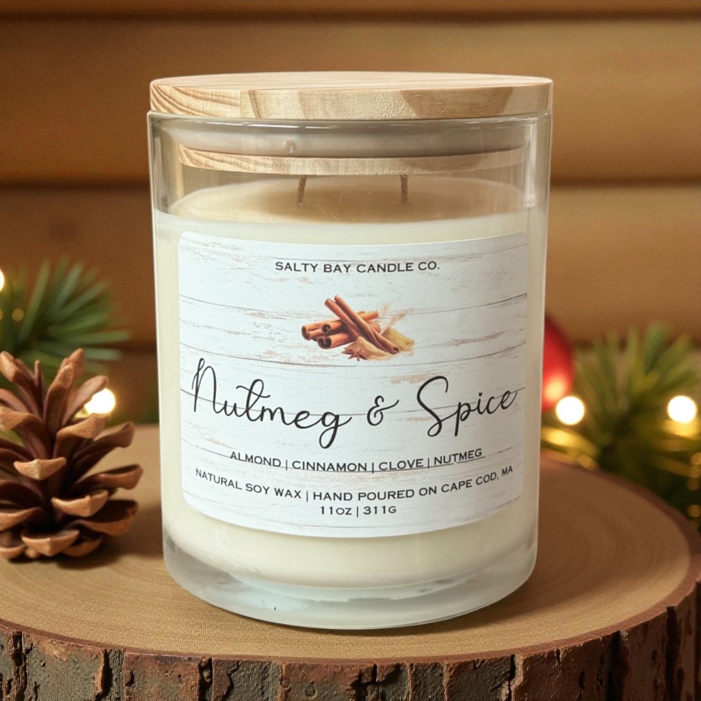 Nutmeg & Spice 11oz Soy Candle