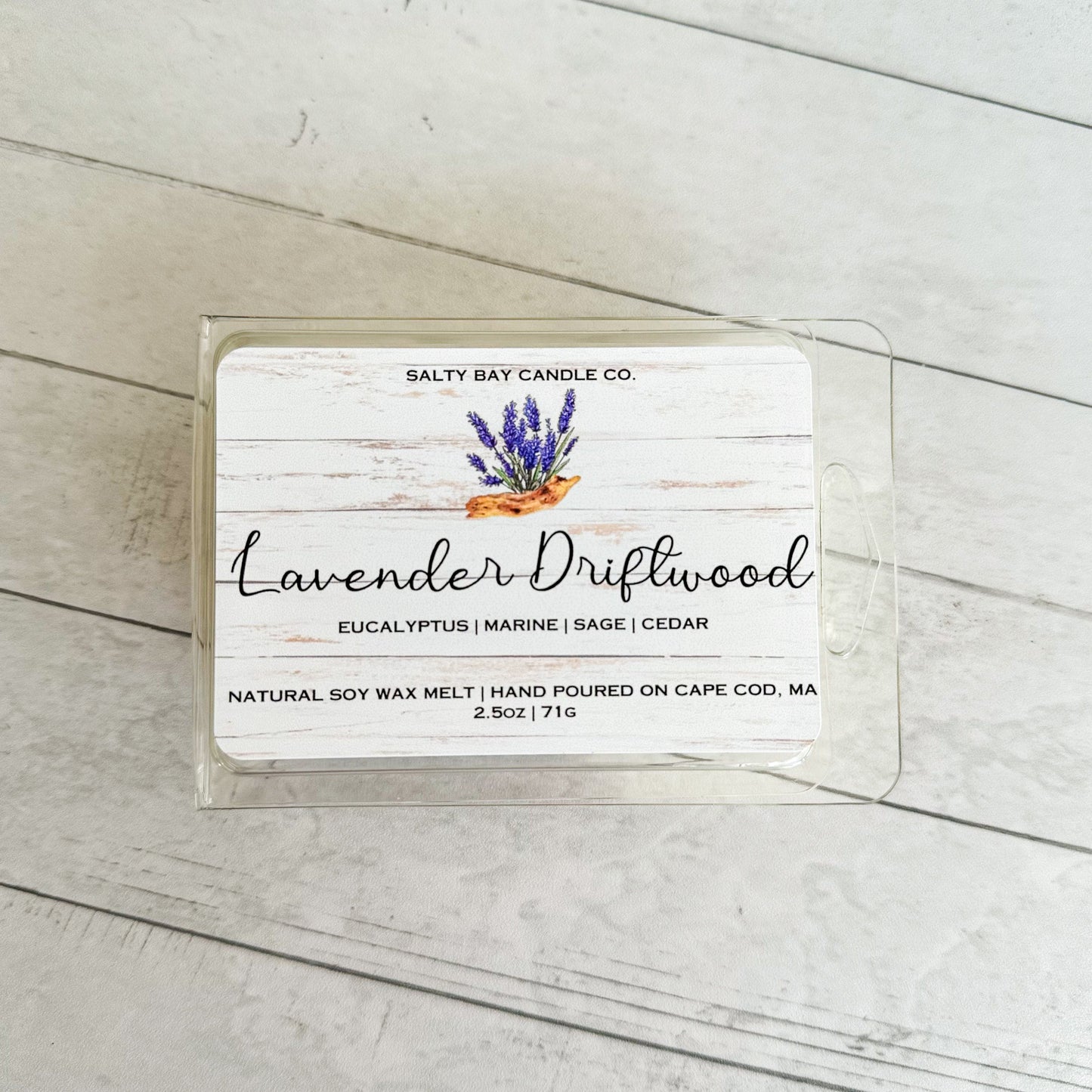 Lavender Driftwood Soy Wax Melt