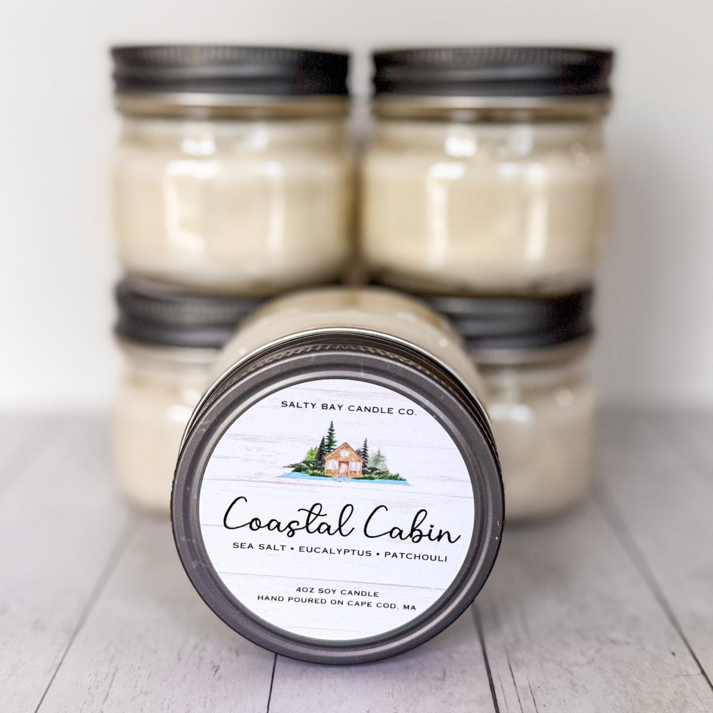 Coastal Cabin 4oz Soy Candle
