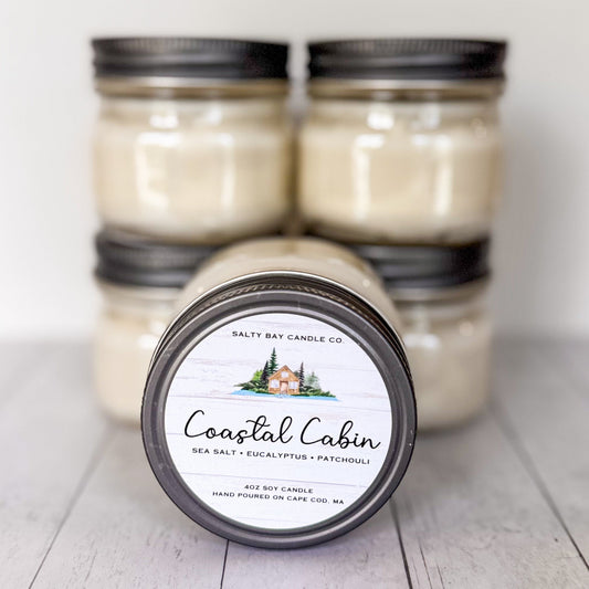 Coastal Cabin 4oz Soy Candle