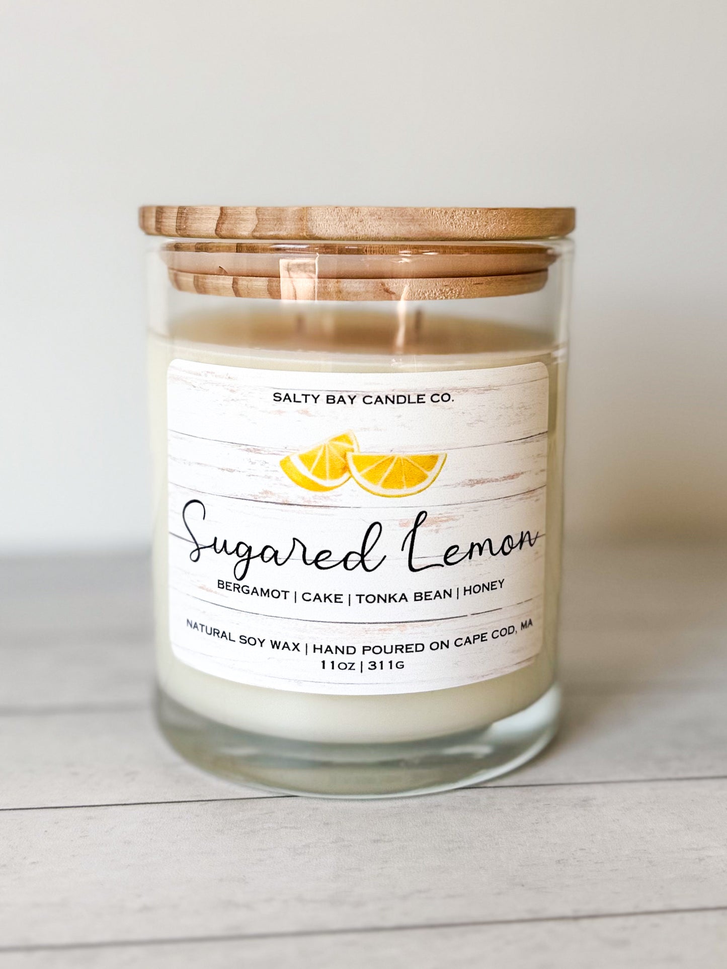 Sugared Lemon 11oz Soy Candle