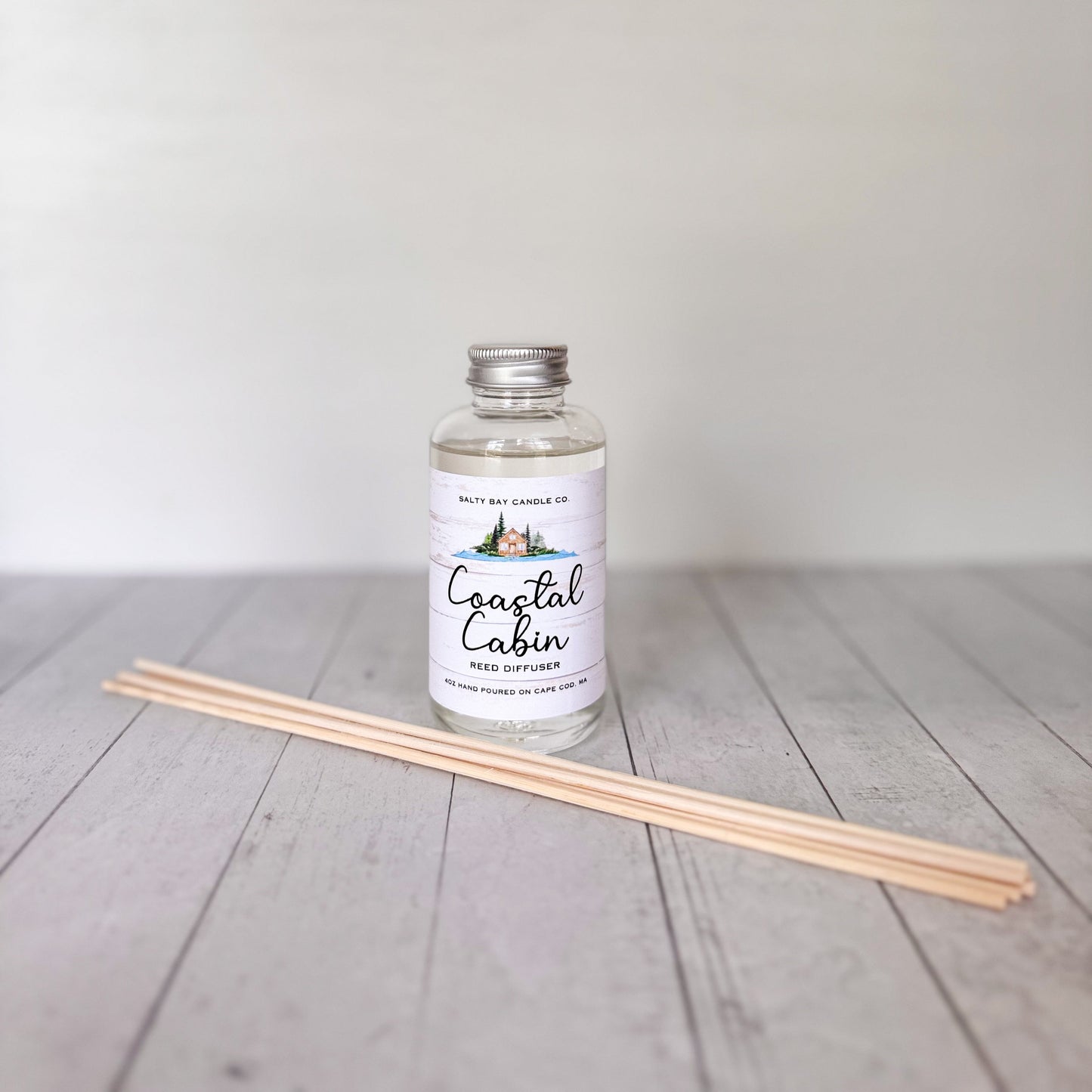 4oz Coastal Cabin Reed Diffuser