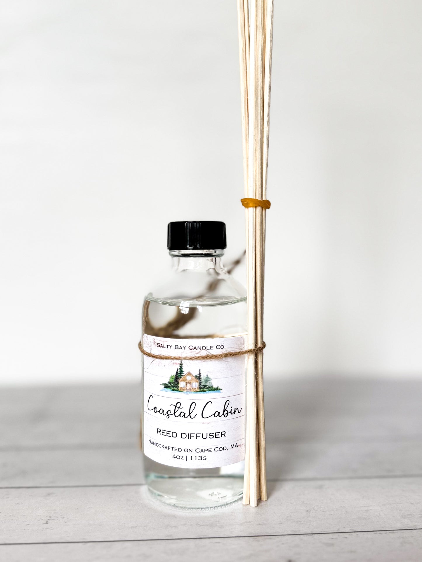 4oz Coastal Cabin Reed Diffuser