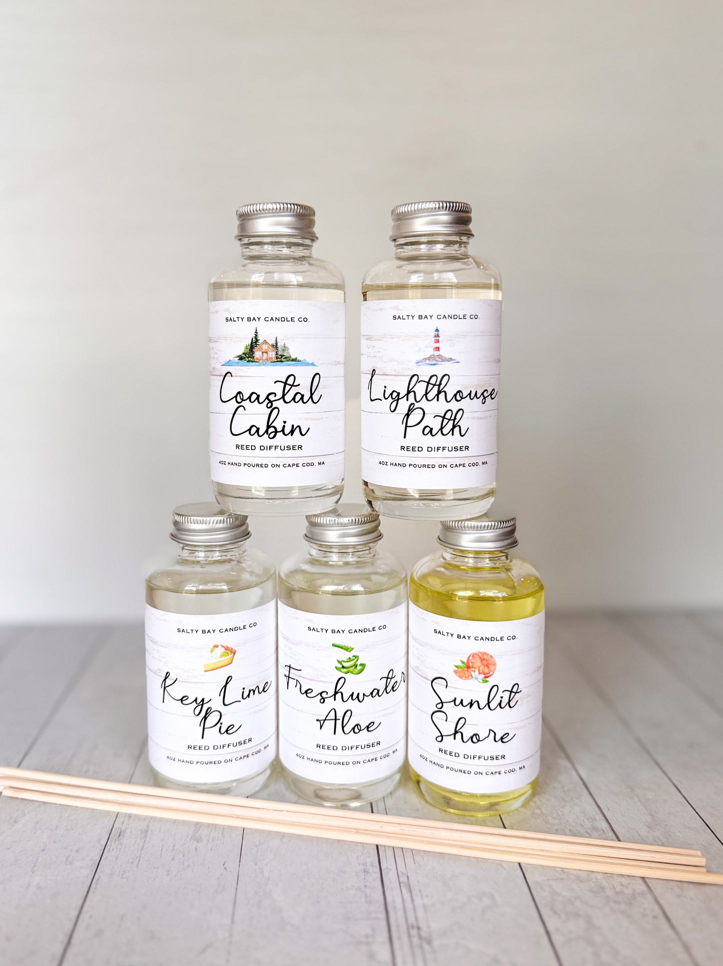 4oz Sunlit Shore Reed Diffuser