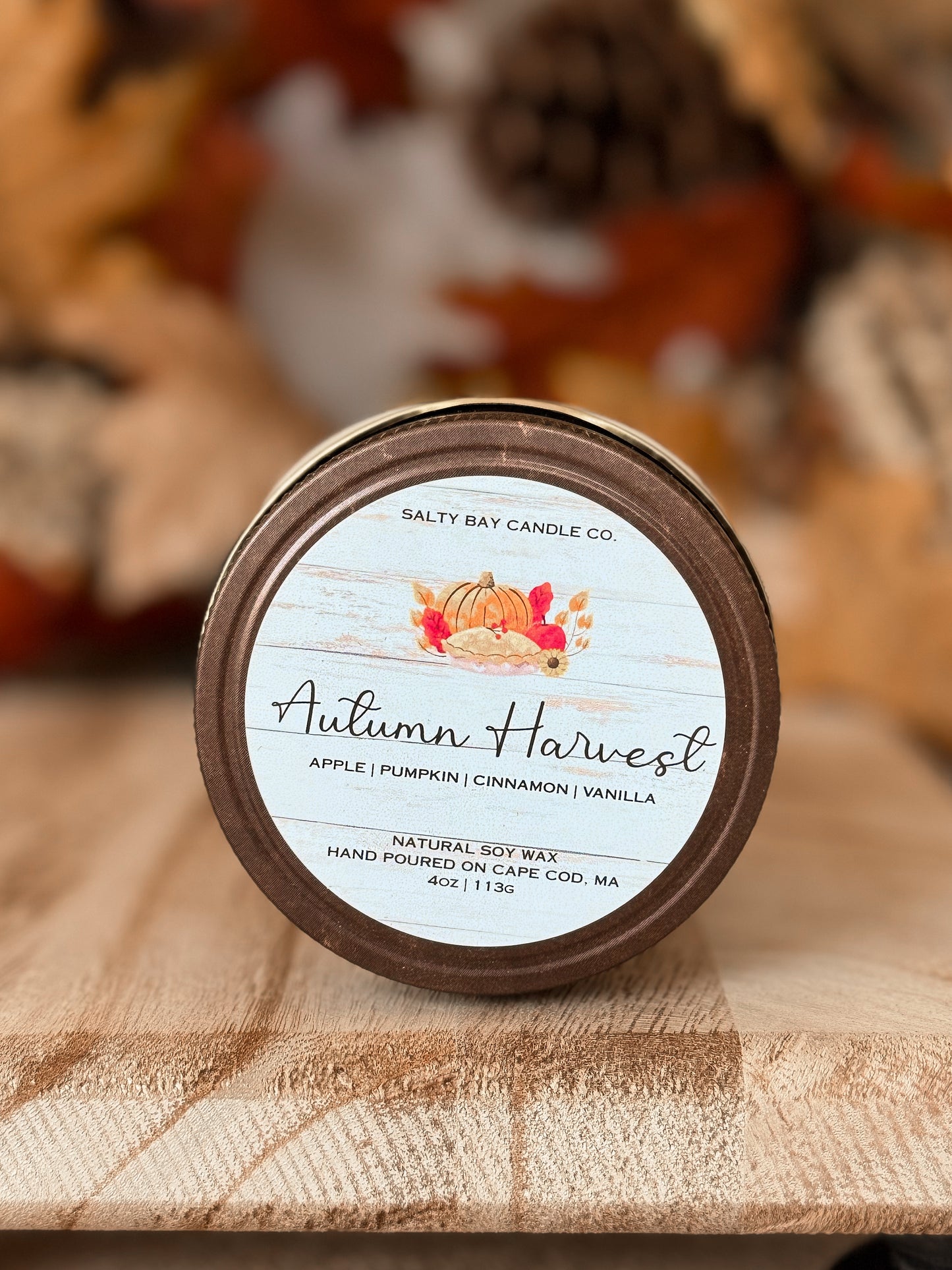 Autumn Harvest 4oz Soy Candle
