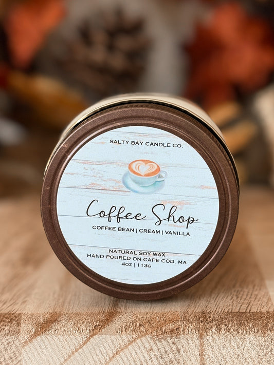 Coffee Shop 4oz Soy Candle