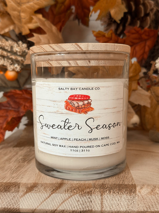 Sweater Season 11oz Soy Candle