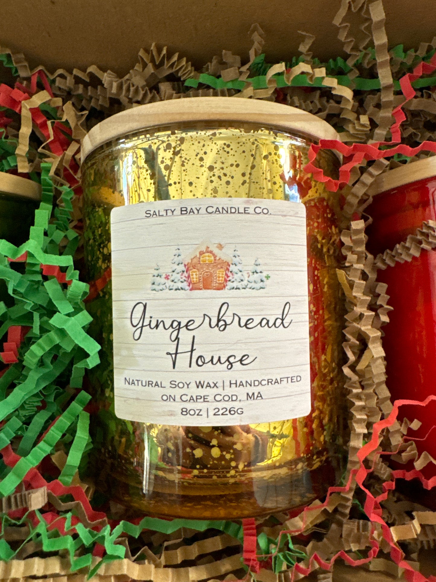 Gingerbread House Soy Candle