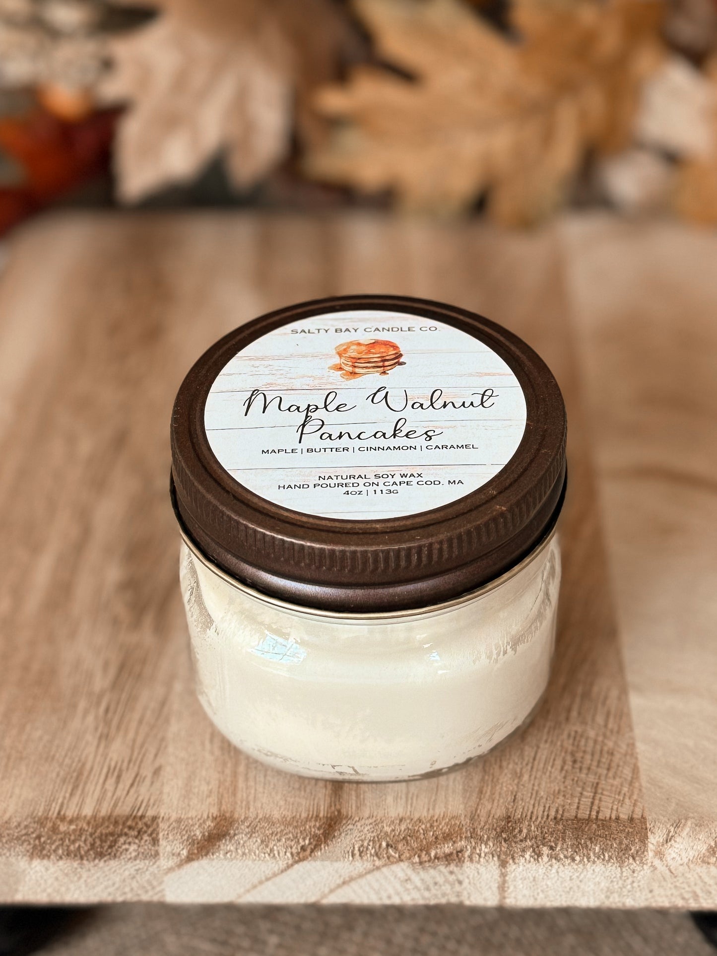 Maple Walnut Pancakes 4oz Soy Candle