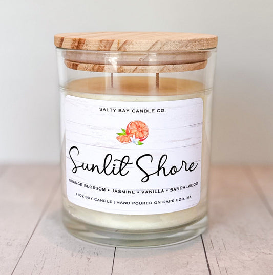 11oz Sunlit Shore Soy Candle