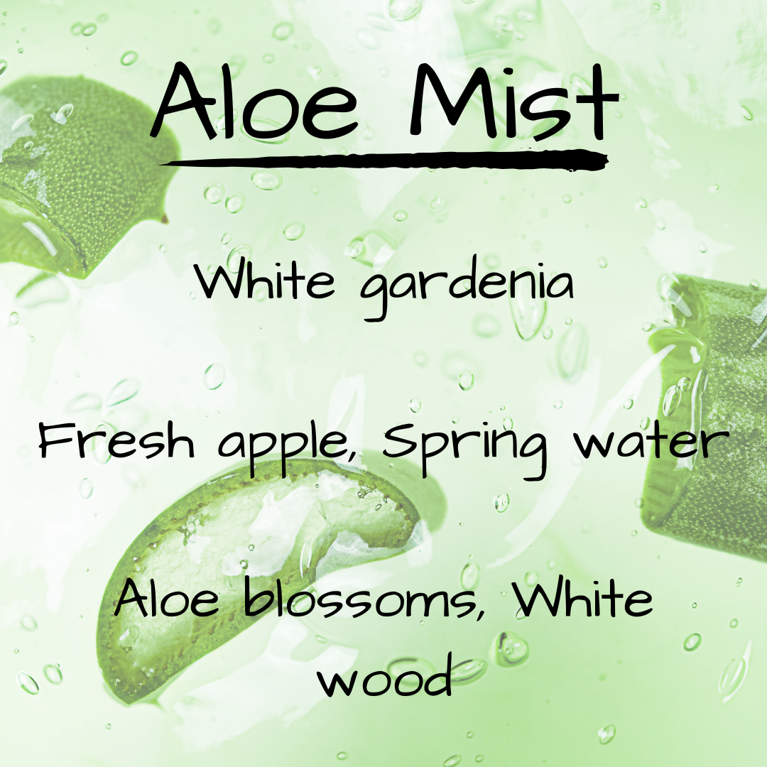 Aloe Mist Soy Candle