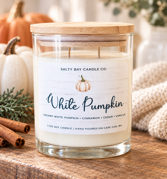 White Pumpkin 11oz Soy Candle