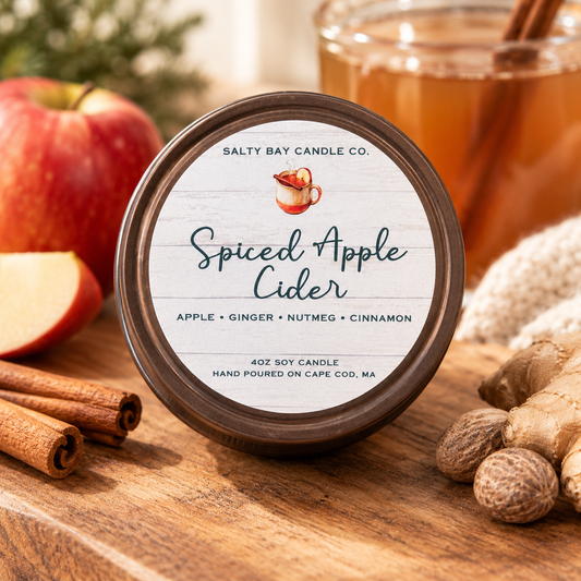 Spiced Apple Cider 4oz Soy Candle
