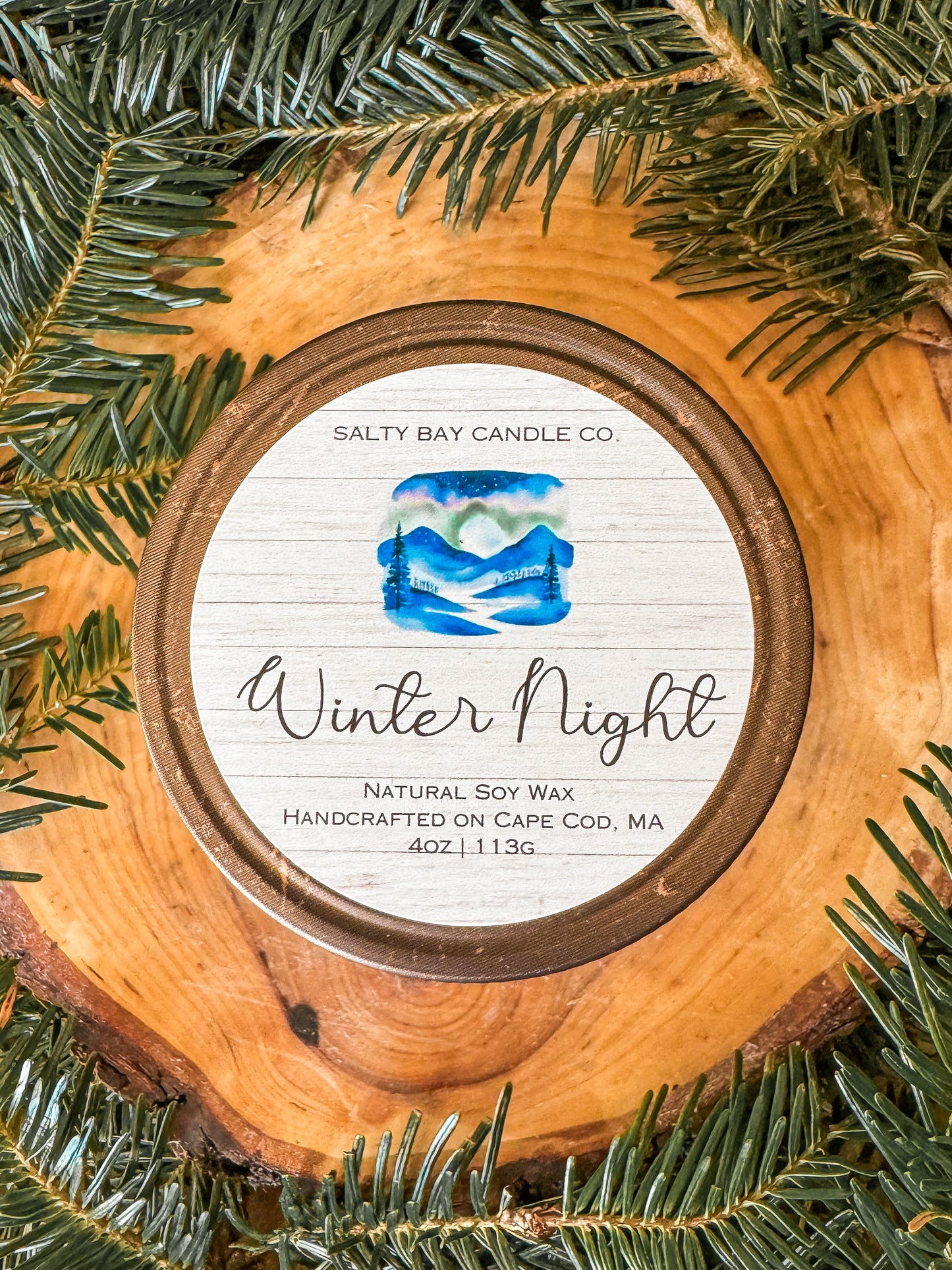 Winter Nights Soy Candle