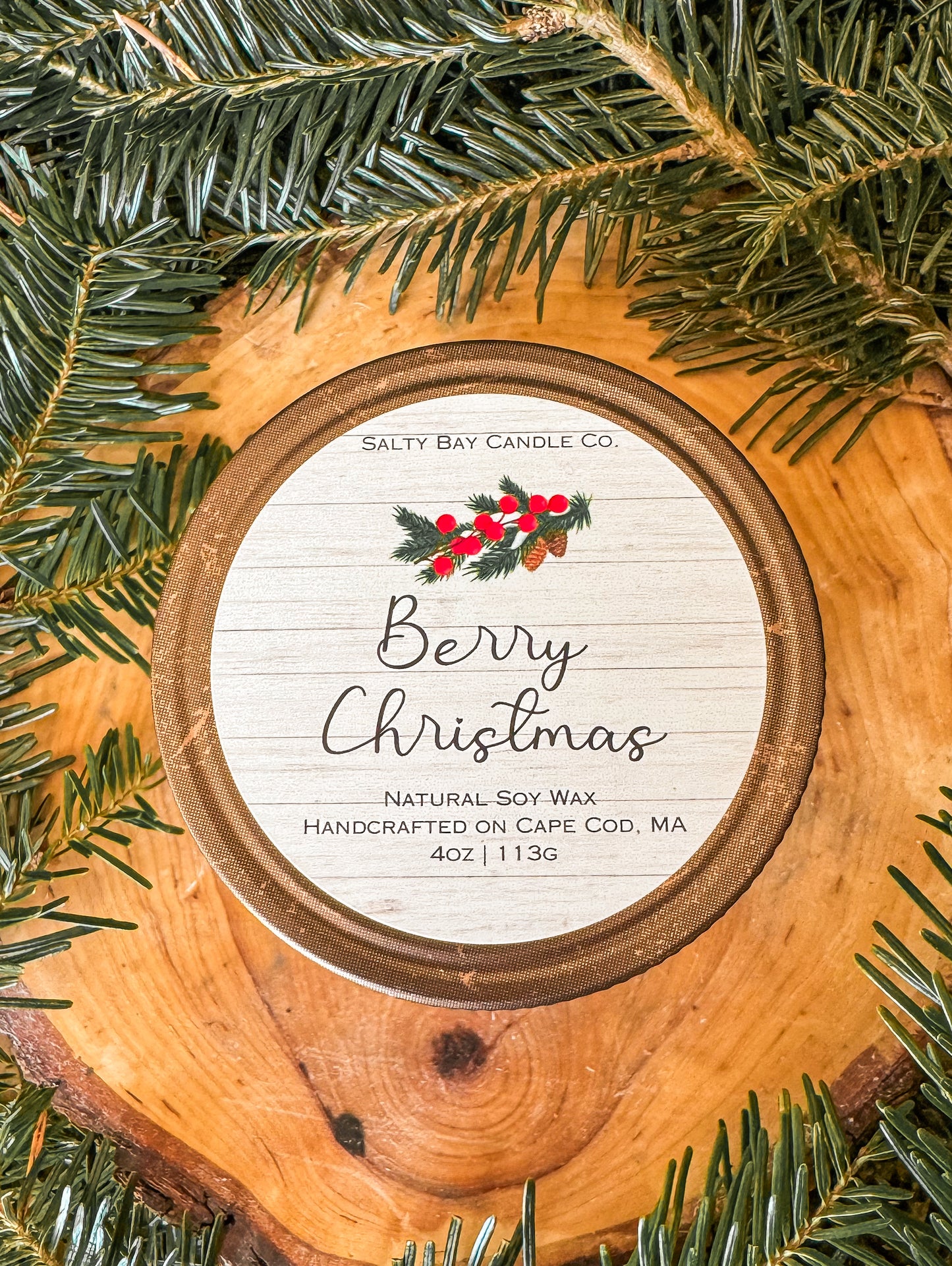 Berry Christmas Soy Candle