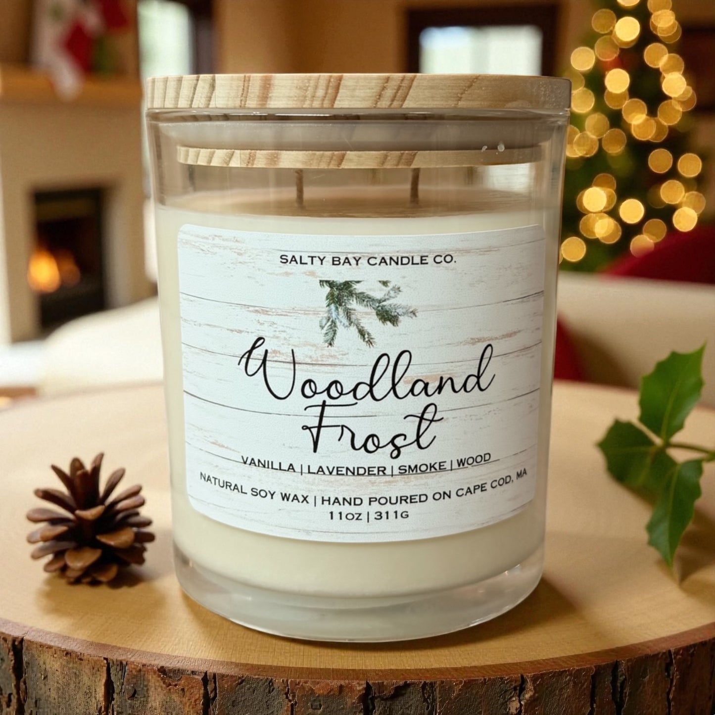 Woodland Frost 11oz Soy Candle