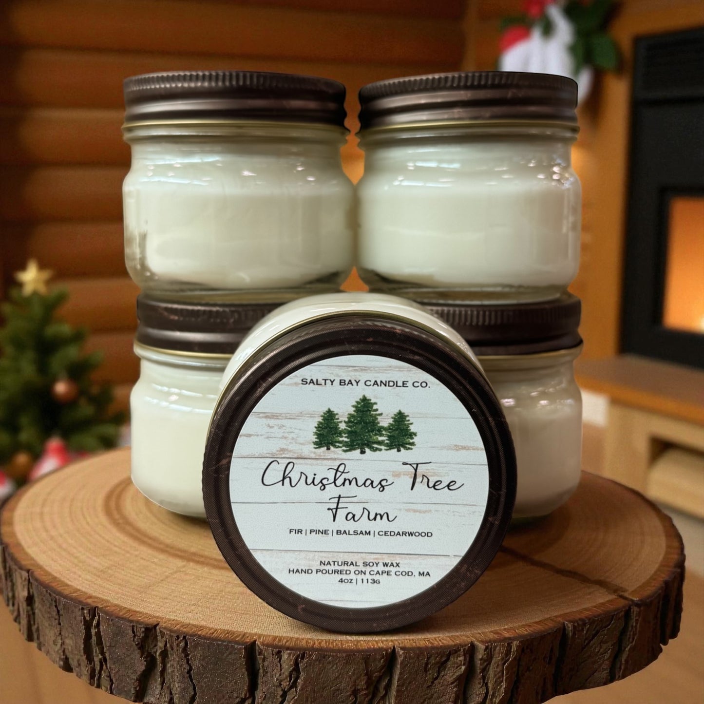 Christmas Tree Farm 4oz Soy Candle