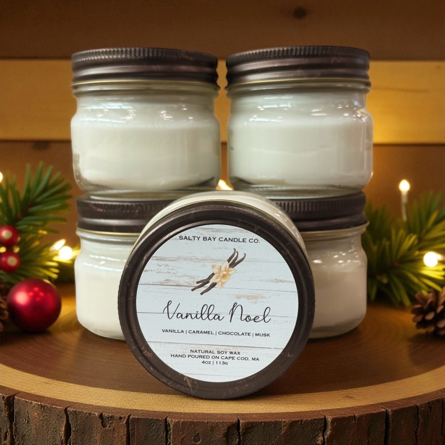 Vanilla Noel 4oz Soy Candle