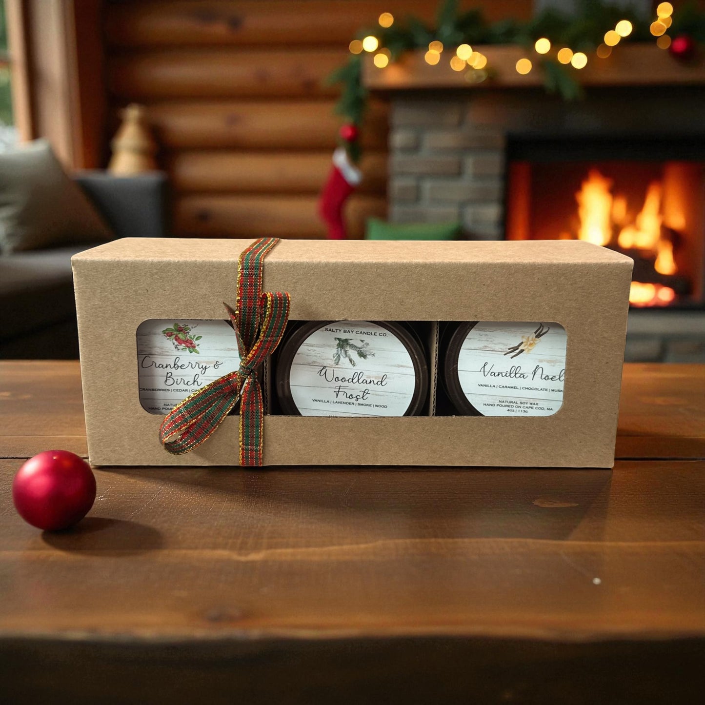 3- Pack Small Candle Gift Box