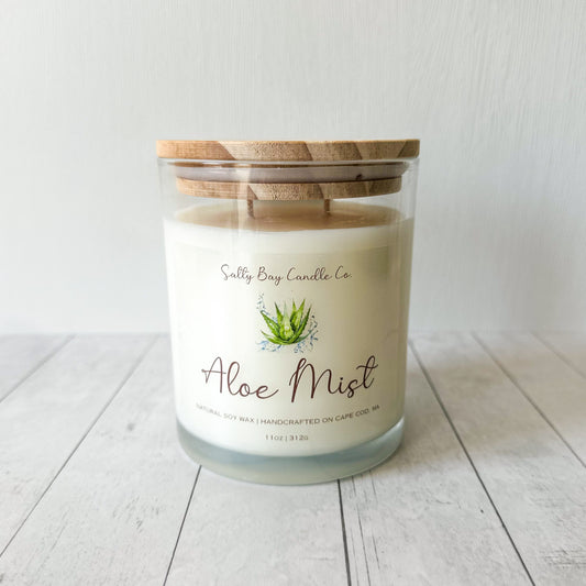 Aloe Mist Soy Candle